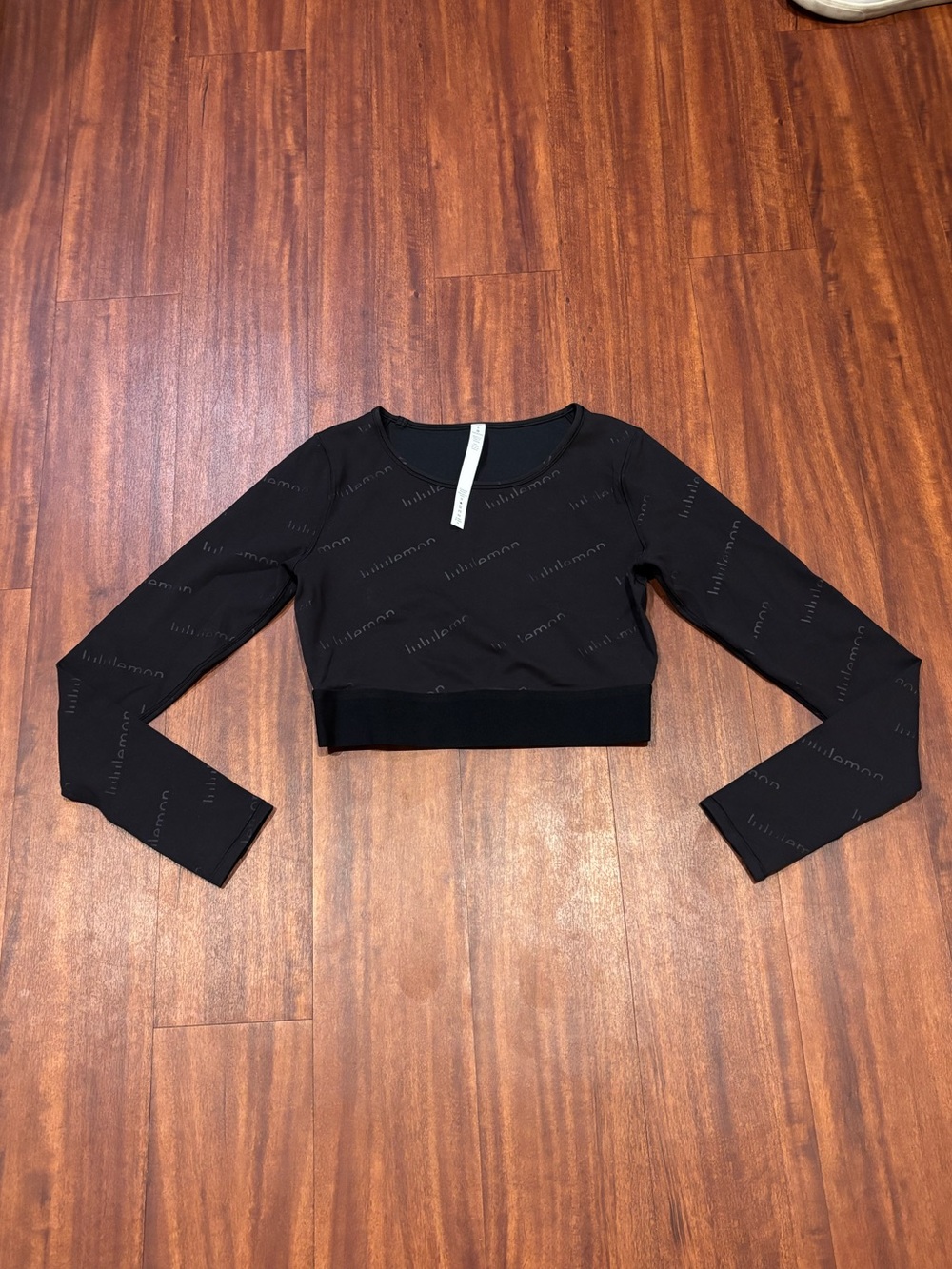Lululemon Wunder Train Cropped Long Sleeve